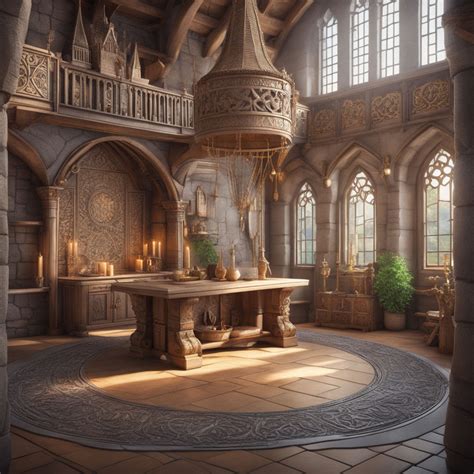 Gothic Castle Interior Design