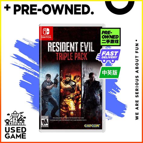 Nintendo Switch Resident Evil Triple Pack [Us/Chi/Eng]