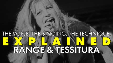 EXPLAINED || What is Vocal Range & Tessitura? - YouTube