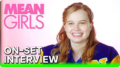 MEAN GIRLS (2024) Angourie Rice On-Set Interview - YouTube