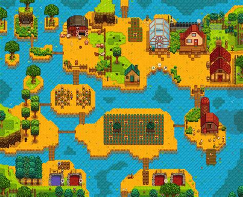 My Stardew Valley Riverland Farm In Stardew Valley Stardew Valley Layout Stardew Valley ...