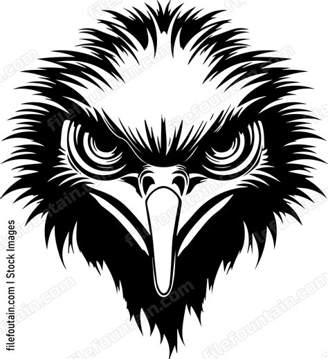 Angry Emu Logo Vector Design - FileFountain