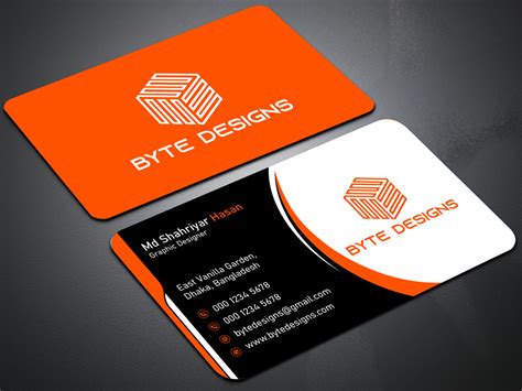 Premium Vector Modern Business Card Design Template - vrogue.co