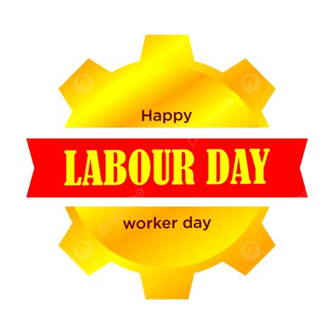 Happy Labour Day PNG Picture, Happy Labour Day Label Design Vector Illustration, Happy, Labour ...