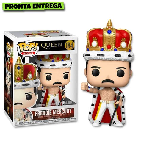 Funko Pop! Queen - Freddie Mercury #184 - Loja TSC