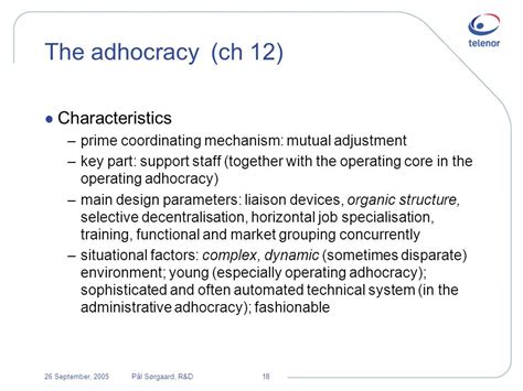 ️ Adhocracy structure. Adhocracy. 2019-01-19