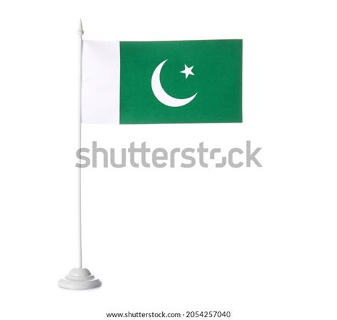 Pakistan Flag On White Background Stock Photo 2054257040 | Shutterstock