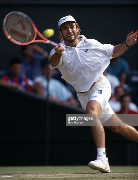 a tennis player in action on the court