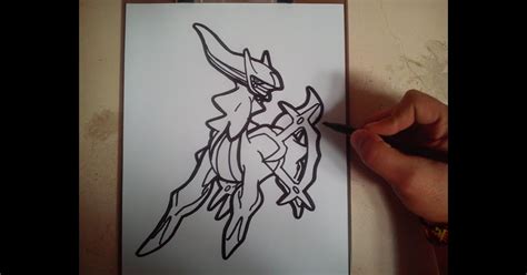 Legendary Pencil Mythical Arceus Darkrai Legendary Pencil Mythical Arceus Pokemon Drawing ...