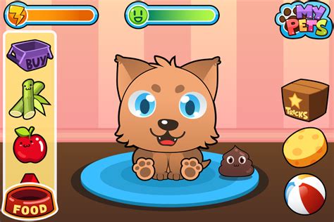 My Virtual Pet - Cute Animals Game Games Kids Entertainment Educational free app for iPhone ...