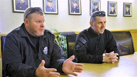 Two Quincy police officers honored for rescuing man from burning house