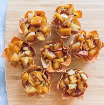 Wonton Apple Pies - Carmy - Easy Healthy-ish Recipes