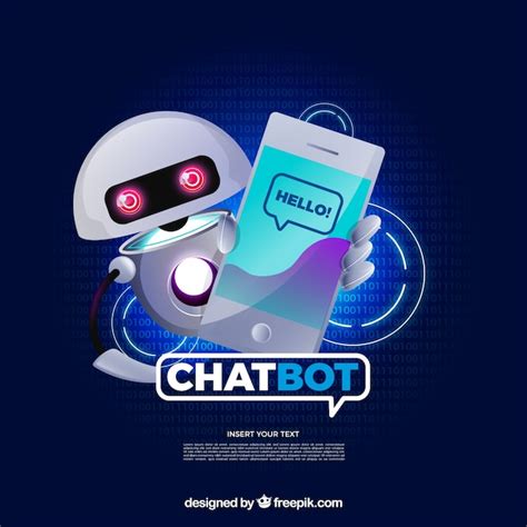 Free Vector | Chatbot concept background in realistic style