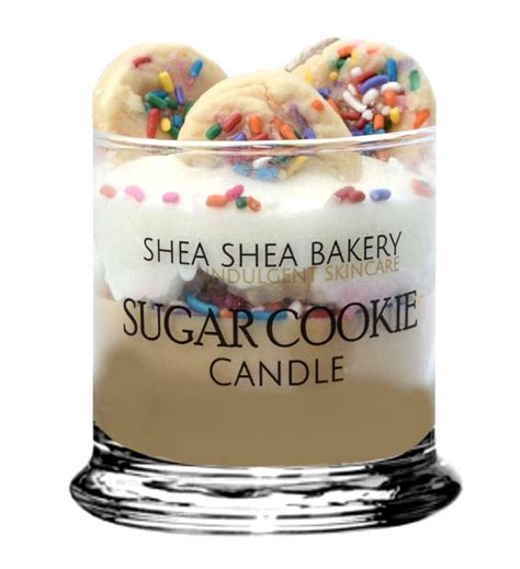 Beautiful Sugar Cookie Candle from Shea Shea Bakery. SHEAMAKERY.COM | Food candles, Homemade ...