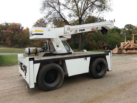 P&H / Terex Carry Deck Crane 8 1/2 Ton - SOLD | Call 616-200-4308