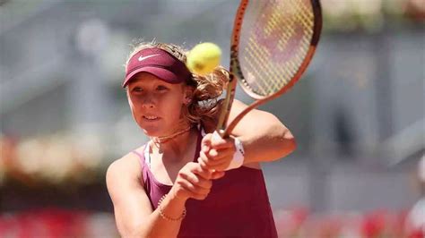 Mirra Andreeva is cool on Grand Slam debut