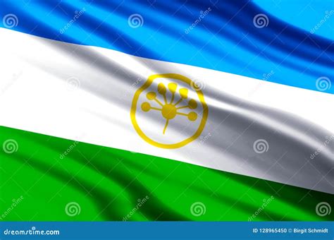 Bashkortostan Flag Illustration Stock Illustration - Illustration of ...