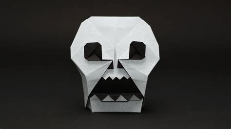 ORIGAMI SKULL 💀 (Jo Nakashima) - HALLOWEEN 🎃 - YouTube