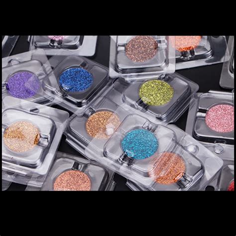 Glitter Eyeshadow Powder Bright Rainbow Eyeshadows Cosmetic Make Up Pressed Glitters Diamond ...