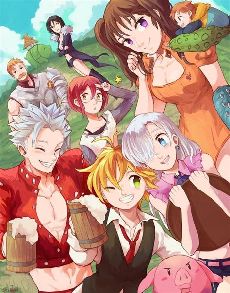 Nanatsu no Taizai Print 11x14 | Etsy | Anime shows, Seven deadly sins anime, Anime