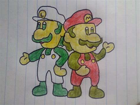 SMB1: Mario and Luigi by Lelan-B-Keeton on DeviantArt