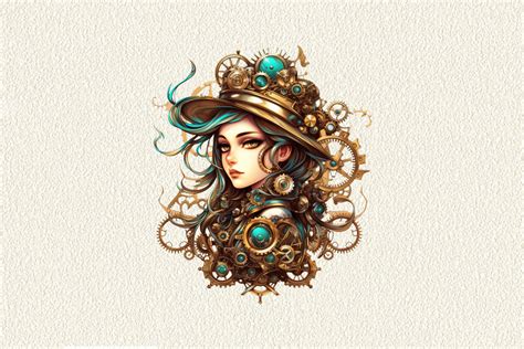 Steampunk Magic Clip Art Graphic by GaryArt · Creative Fabrica