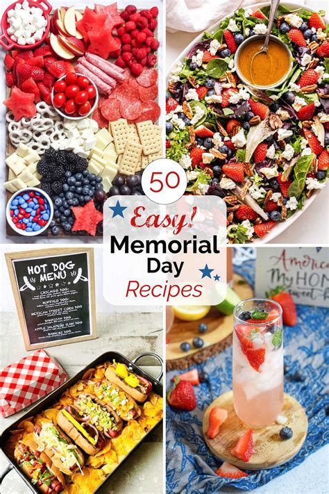 50 Easy Memorial Day Food Recipes: Best No-Stress Party Ideas