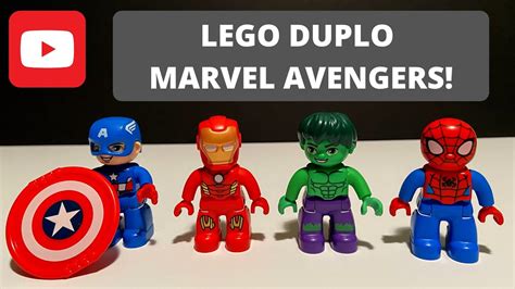 LEGO DUPLO Marvel Avengers Sets 10921 & 10876 - BUILD & PLAY! - YouTube