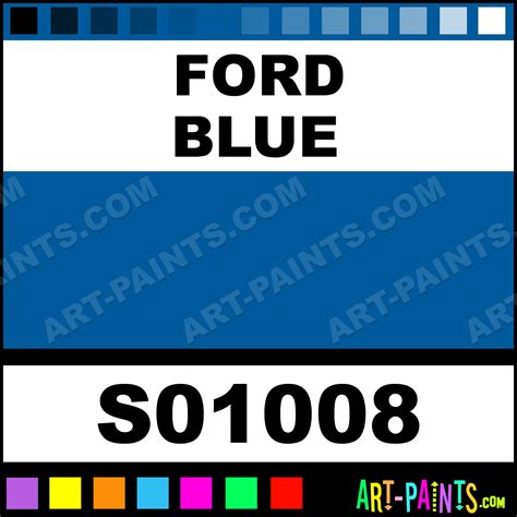 Ford Blue Industrial Tough Coat Enamel Paints - S01008 - Ford Blue ...