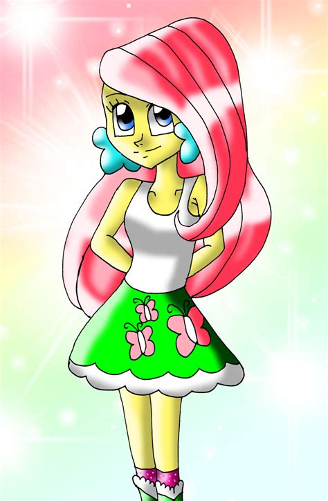 Equestria Girls Fluttershy by David3X on DeviantArt