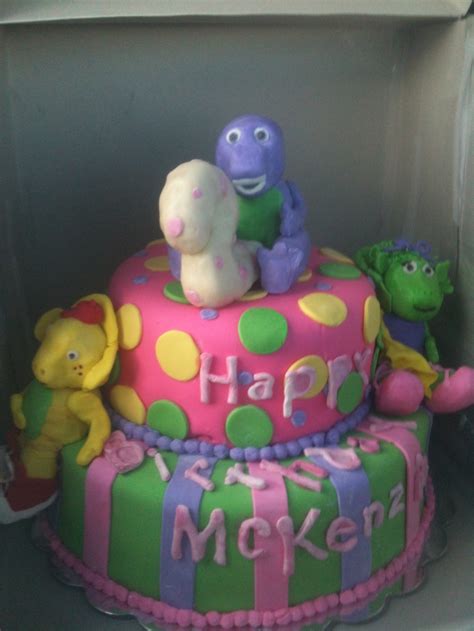 Barney and friends birthday cake | Friends birthday cake, Birthday cake ...