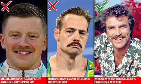 It's the return of the moustache - but style experts give it a big no ...