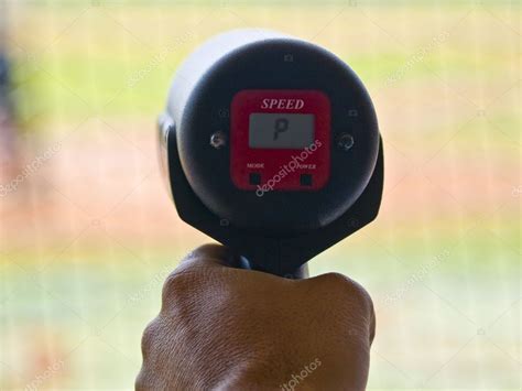 Baseball Radar Gun Speed'o Meter — Stock Photo © adurand #2646115