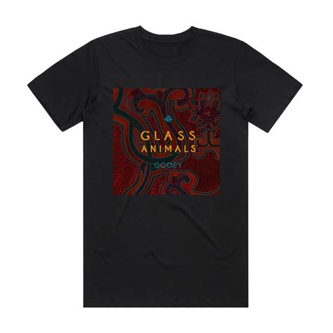 Glass Animals Gooey Album Cover T-Shirt Black – ALBUM COVER T-SHIRTS