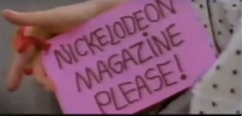 You Probably Remember This Classic Nickelodeon Magazine Commercial ...