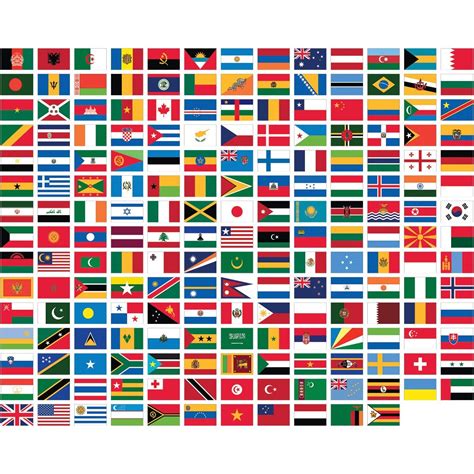 United Nations Flags Countries