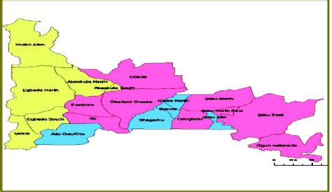 Map of Ogun State, Nigeria showing its 20 Local Government Areas. | Download Scientific Diagram