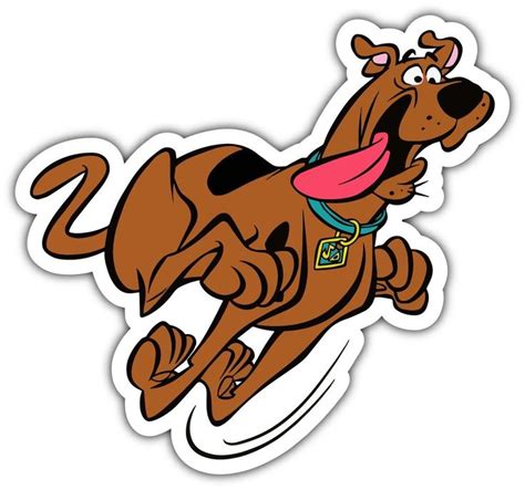 Scooby-Doo Scooby Doo Dog Cartoon Car Bumper Window Vinyl Sticker Decal ...