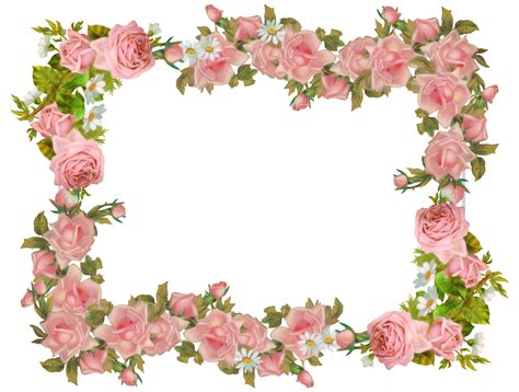 Resultado de imagen para vintage png | Rose frame, Vintage roses, Floral