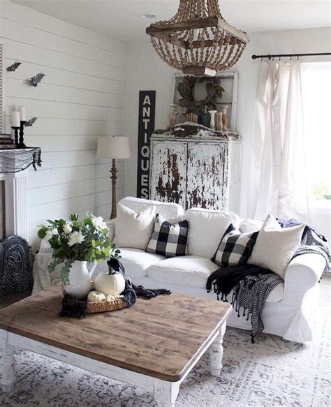 04 cozy modern farmhouse living room decor ideas | Modern farmhouse living room decor, Modern ...