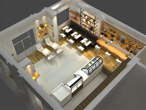 31+ Design Coffee Shop Cafe Floor Plan Background