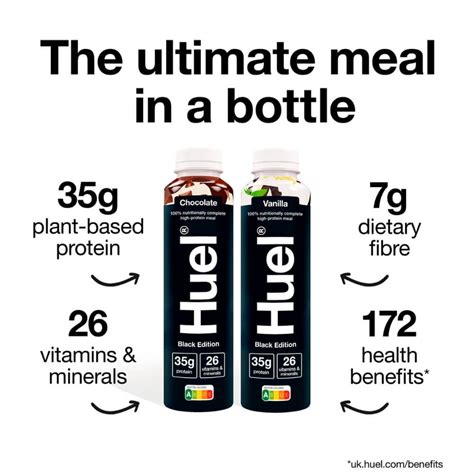 Huel Black Edition Plant Based Drink RTD 500 ml | Megapump