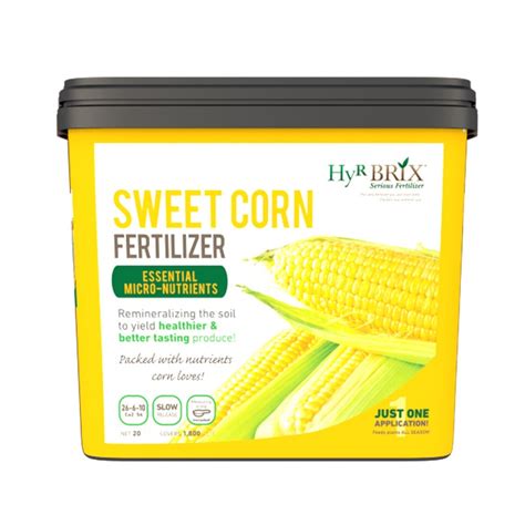 Sweet Corn Fertilizer 20 lbs. | HyR BRIX Fertilizer