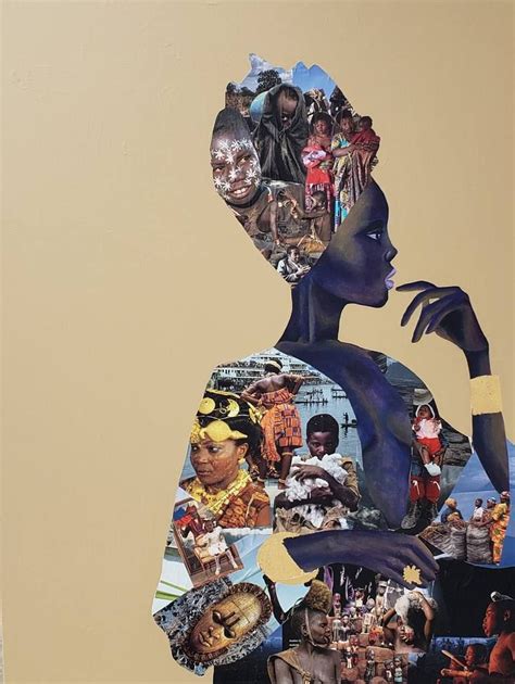 I Wear Africa Proudly Collage by Abi Salami | Saatchi Art ...