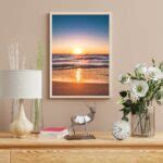 Beach sunset Photography Wall Art - Framio