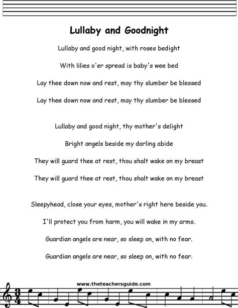 7 best My cheat sheets lullabies images on Pinterest | Lyrics, Music ...