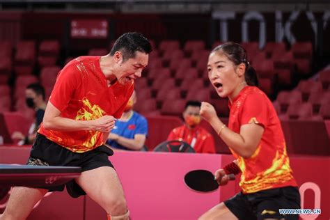 Highlights of table tennis matches at Tokyo Olympic Games - Xinhua | English.news.cn