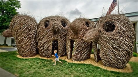 Bending Sticks: The Sculpture of Patrick Dougherty - The Groove Productions