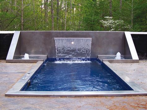 Stainless swimming pool design, stainless steel in architecture: Swimming and Spa Pools