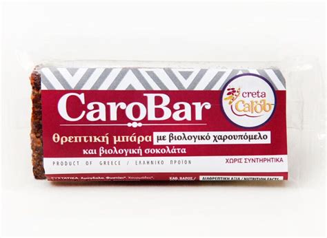 Nutrition Carob Bar with Chocolate 90GR BIO | Creta Carob